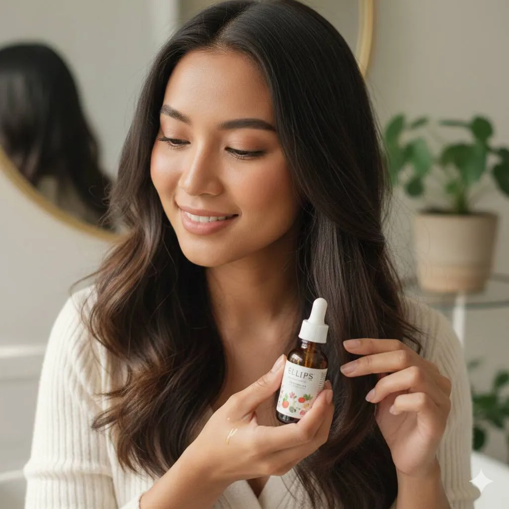 Kesalahan Umum dalam Menggunakan Vitamin Rambut (c) Ilustrasi AI