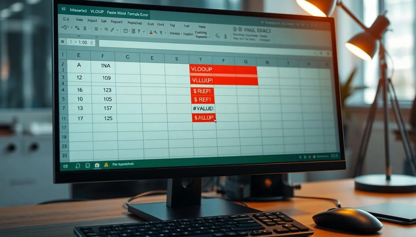 Mengatasi Error Umum dalam VLOOKUP Beda Sheet (c) Ilustrasi AI