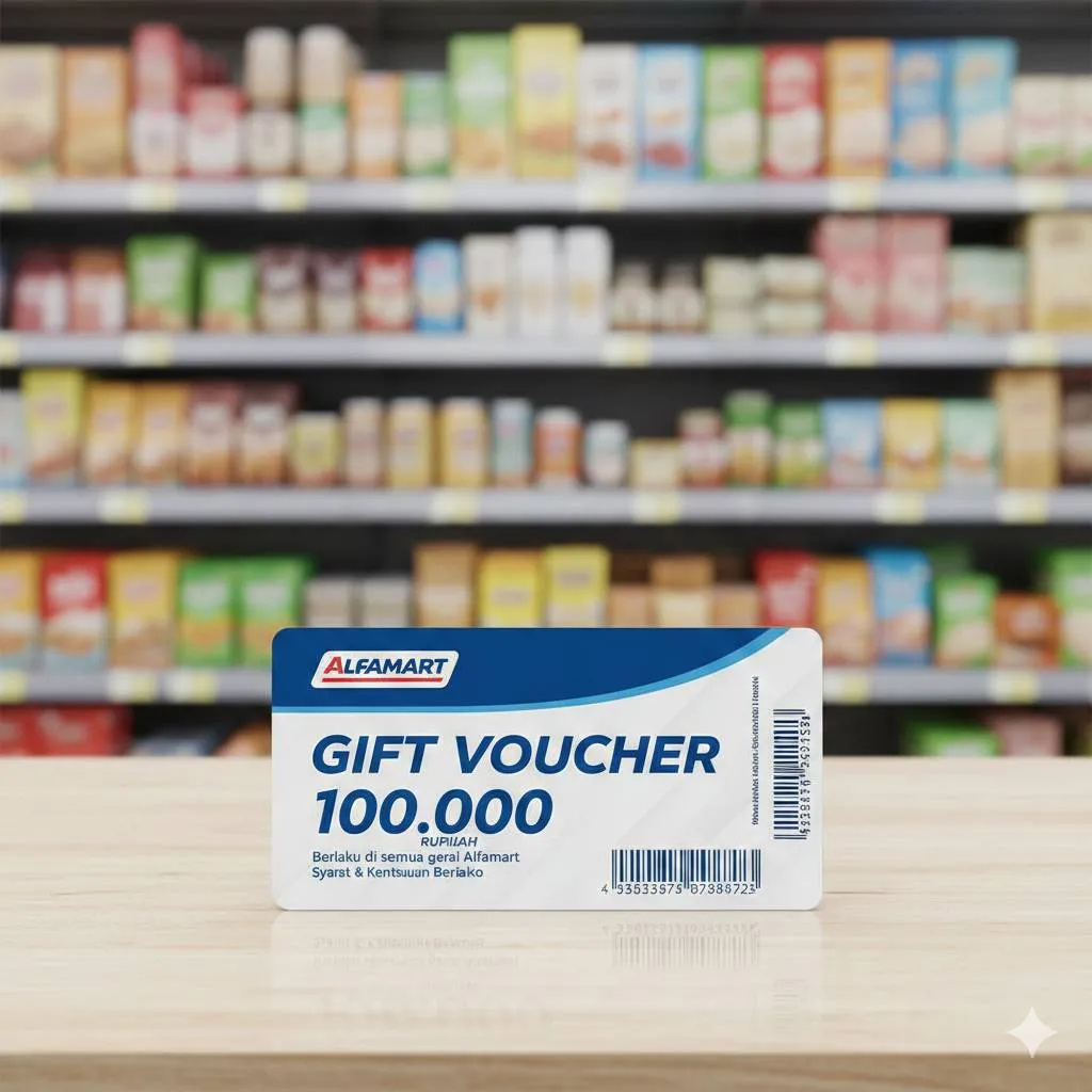 Cara Menggunakan Voucher Alfamart di Gerai (c) Ilustrasi AI