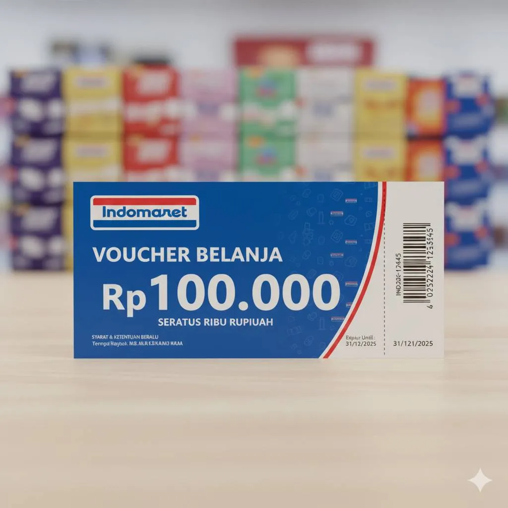 Apa Itu Voucher Indomaret 100 Ribu (c) Ilustrasi AI