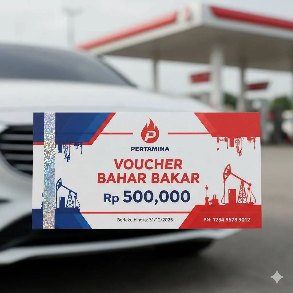 Cara Menggunakan E-Voucher MyPertamina di SPBU (c) Ilustrasi AI