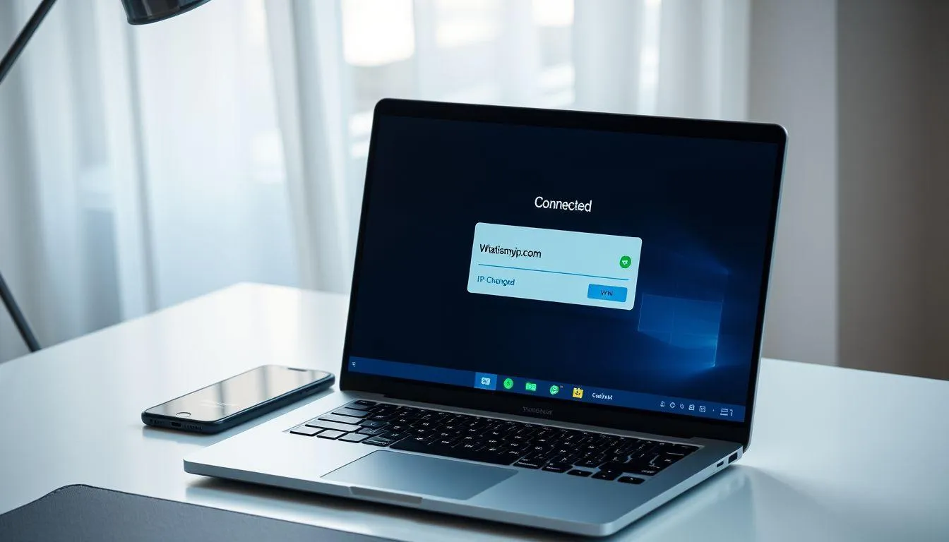 Cara Verifikasi Koneksi VPN di PC (c) Ilustrasi AI