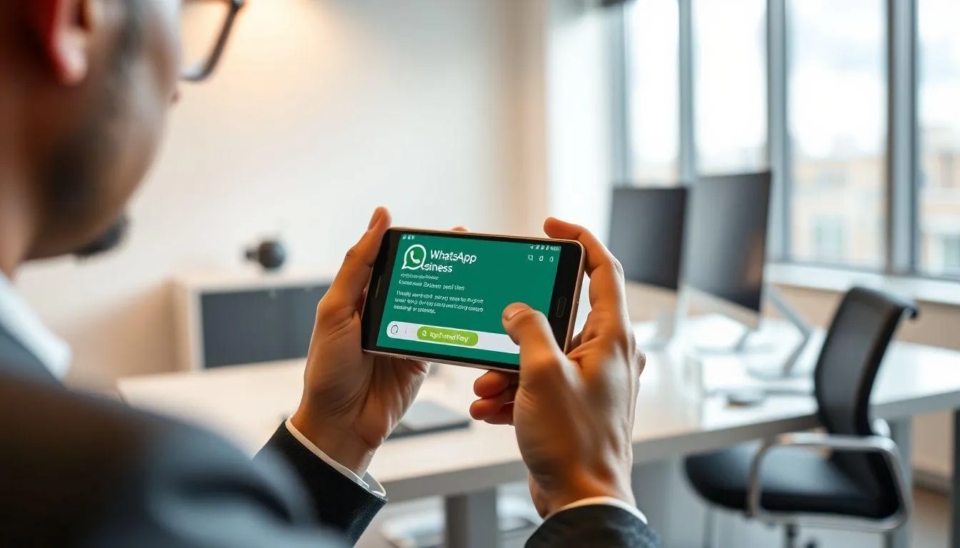 Cara Mengunduh dan Menginstal WhatsApp Business (credit:Image by AI)