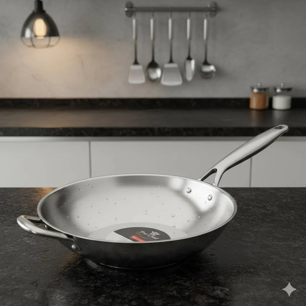 Cara Merawat Wajan Stainless Steel Agar Awet (c) Ilustrasi AI