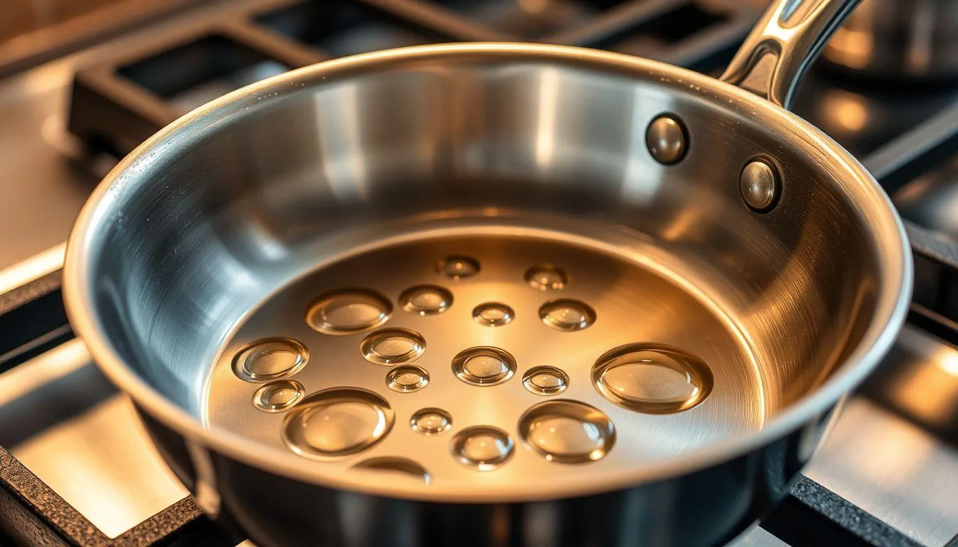 Proses Seasoning Wajan Stainless Steel yang Benar (c) Ilustrasi AI