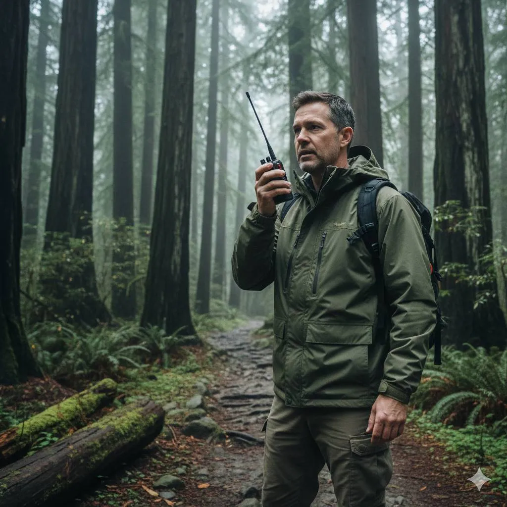 Persiapan Sebelum Menggunakan Walkie Talkie (c) Ilustrasi AI