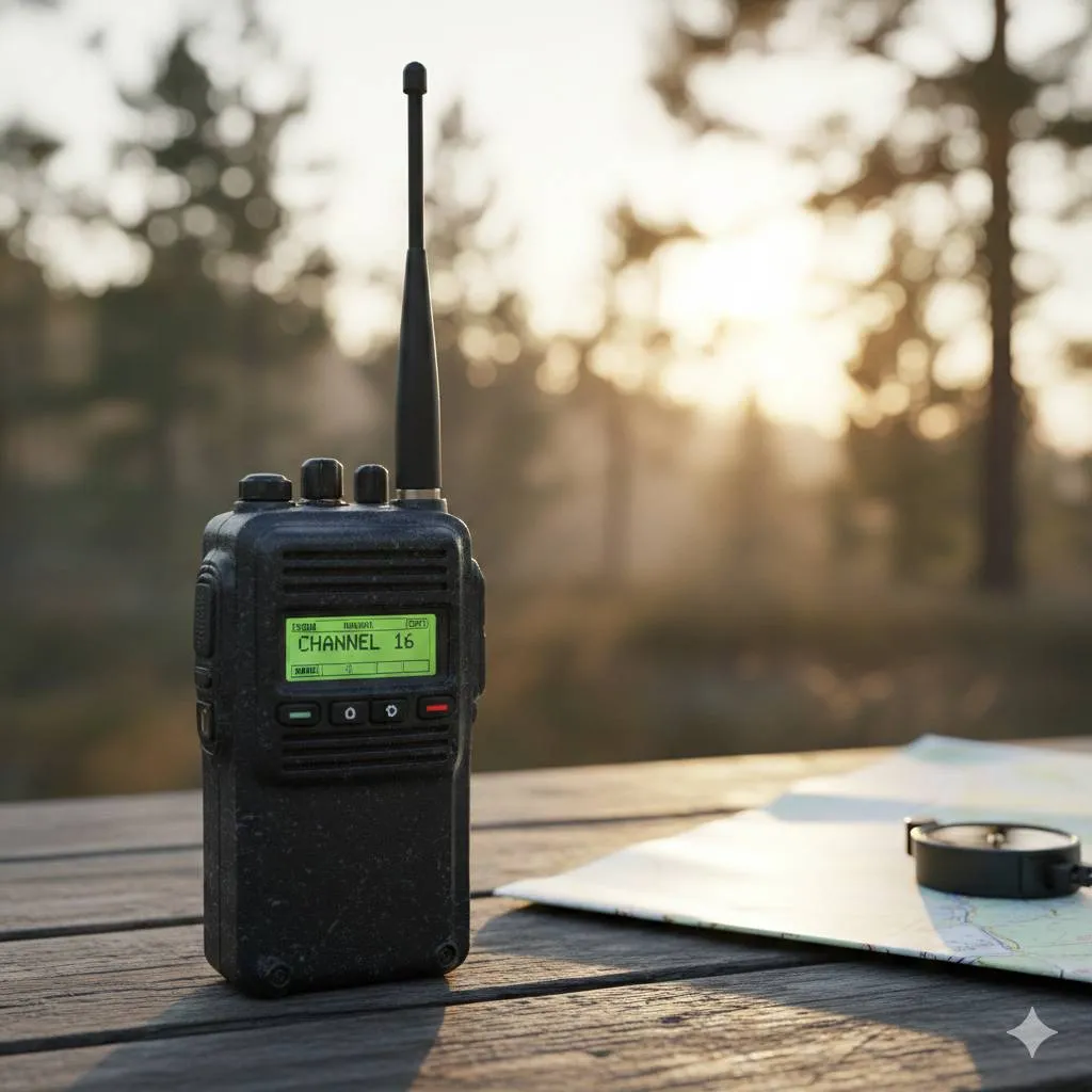 Prosedur Dasar Cara Menggunakan Walkie Talkie (c) Ilustrasi AI