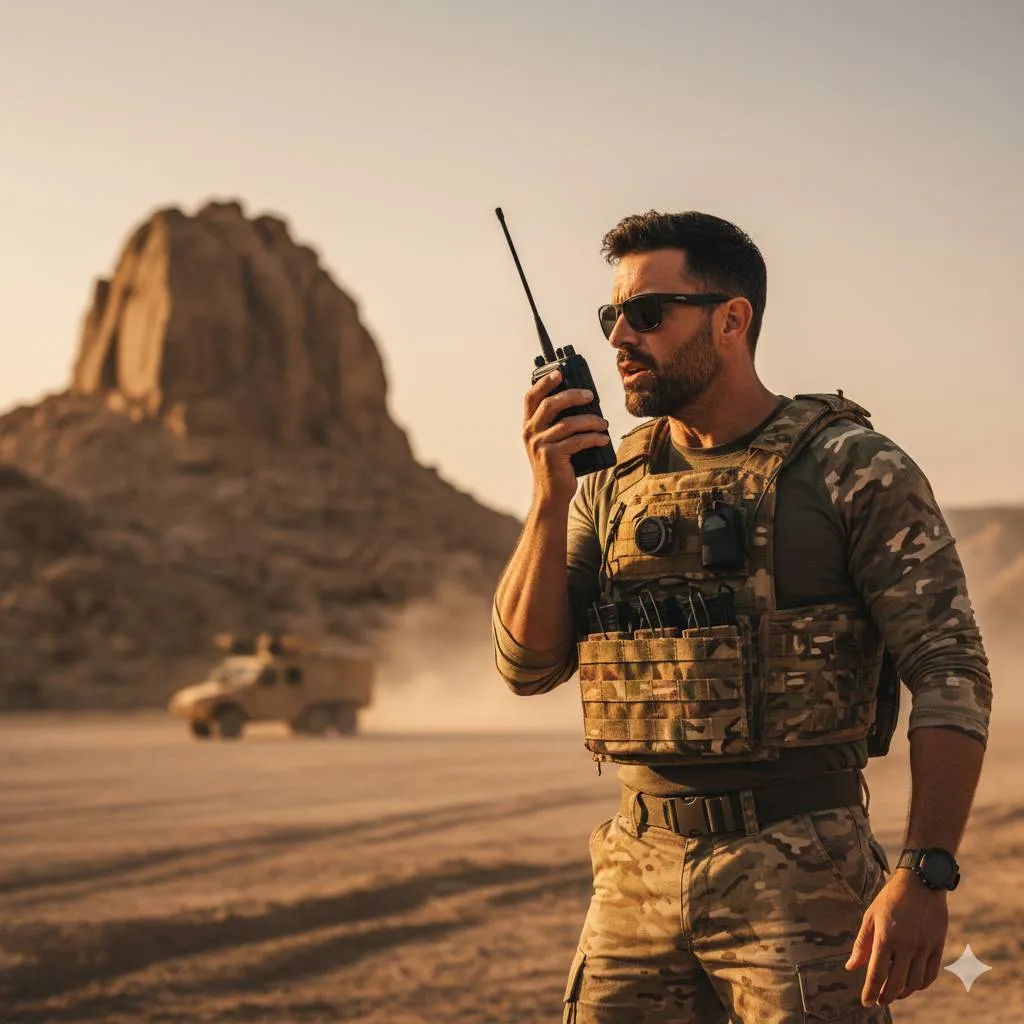 Etika dan Aturan Komunikasi Walkie Talkie (c) Ilustrasi AI