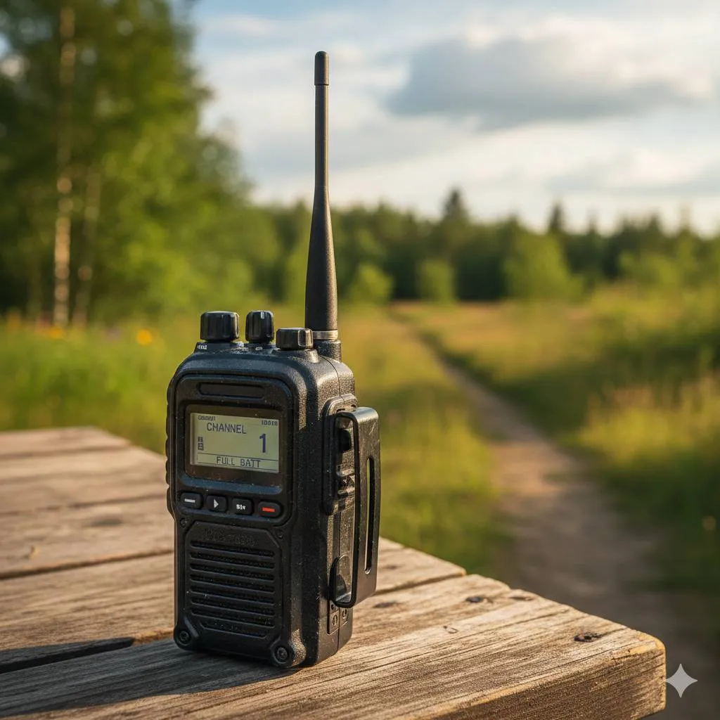 Skenario Khusus Penggunaan Walkie Talkie (c) Ilustrasi AI