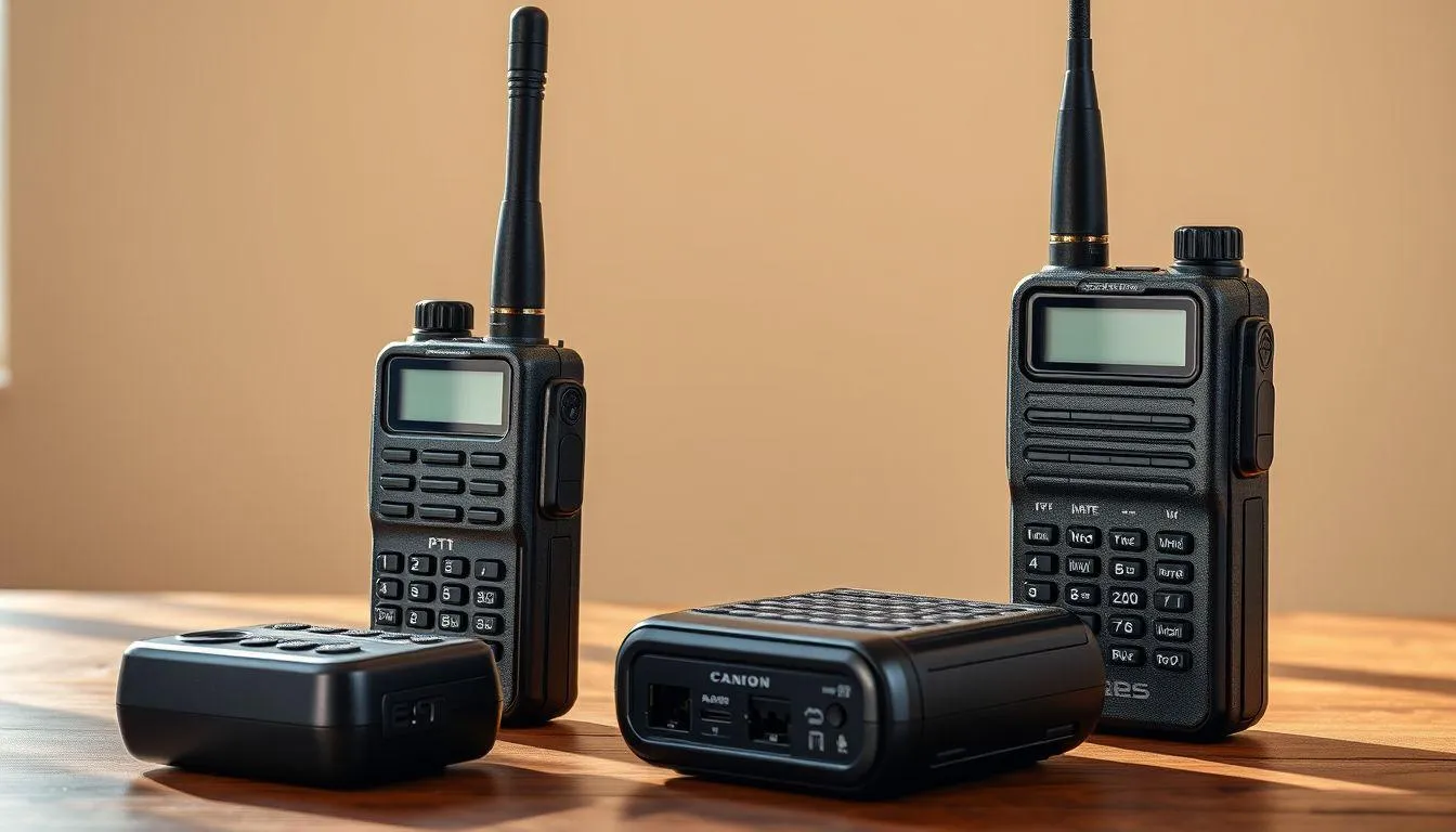 Pengertian dan Fungsi Walkie Talkie (c) Ilustrasi AI