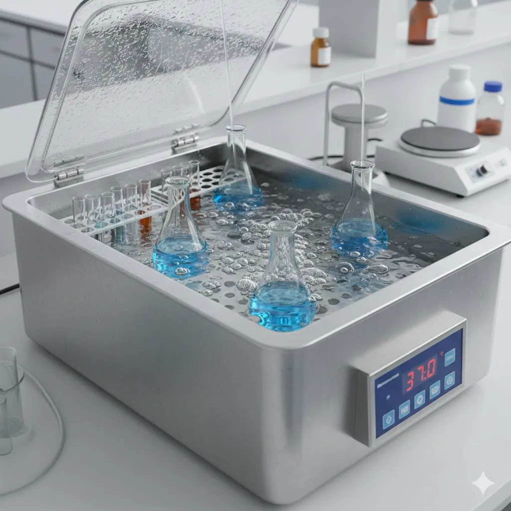 Prosedur Keselamatan dan Penanganan Sampel (c) Ilustrasi AI