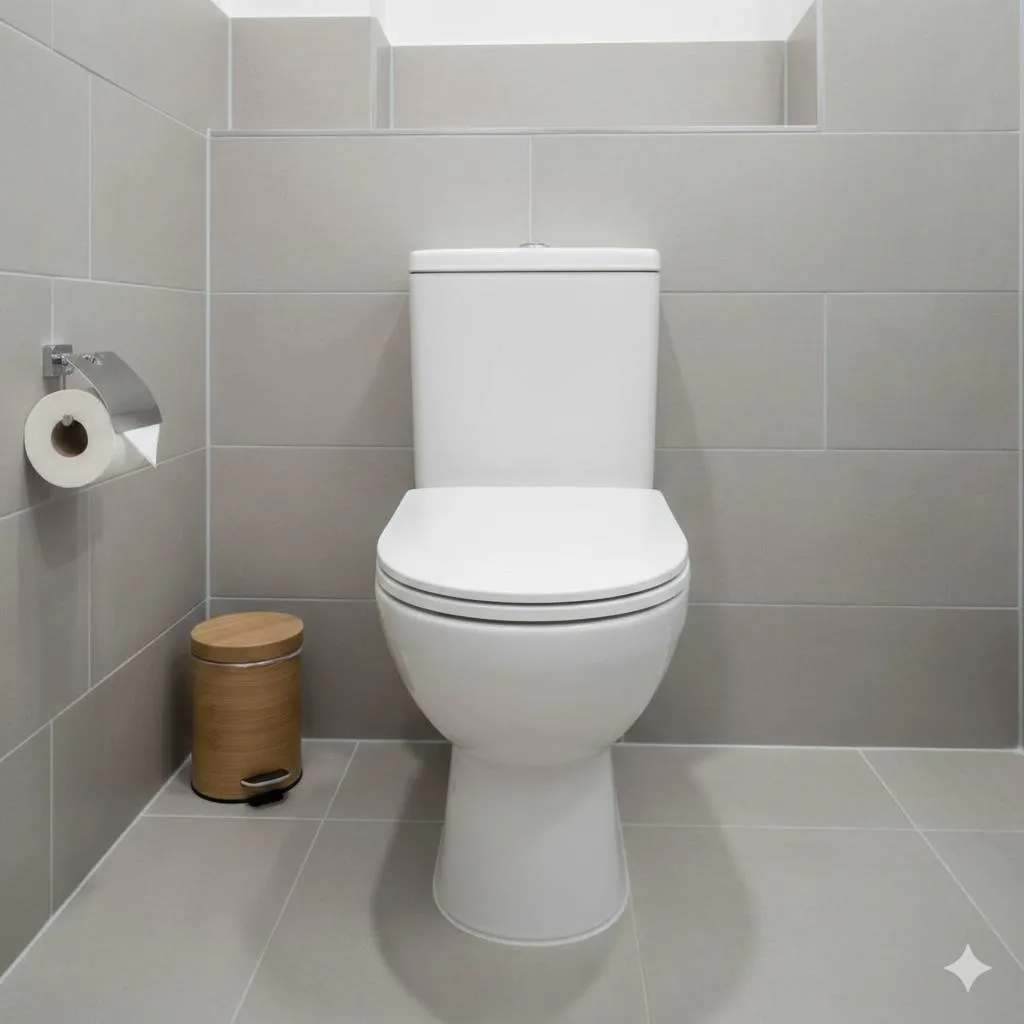 Mengenal Fungsi Tombol Flush pada WC Duduk (c) Ilustrasi AI