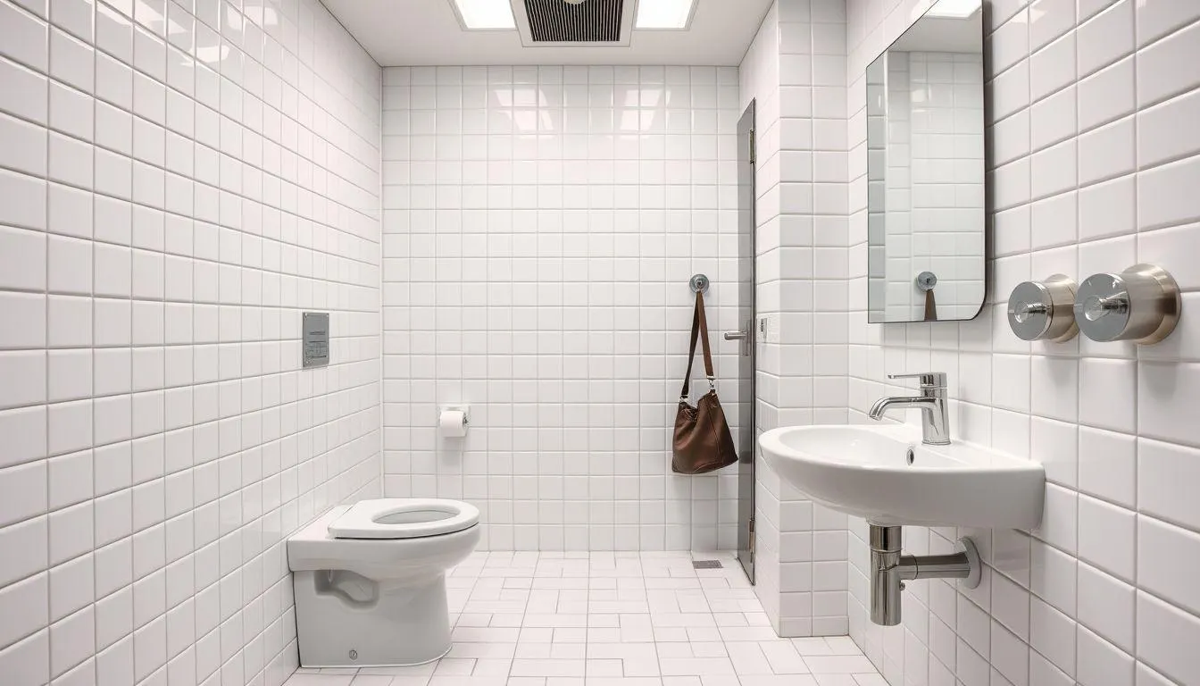 Tips Menjaga Kebersihan Saat Menggunakan Toilet Umum (c) Ilustrasi AI