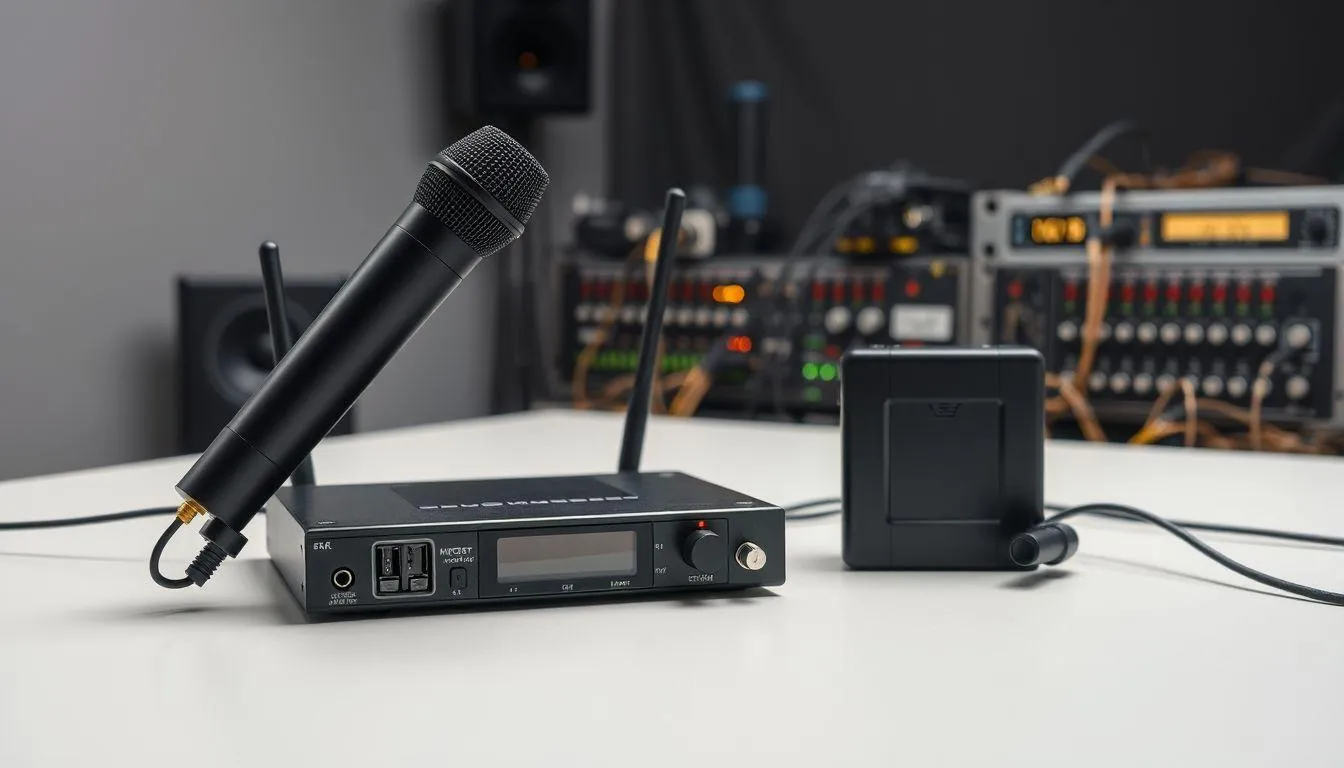 Mengenal Komponen Wireless Microphone (c) Ilustrasi AI