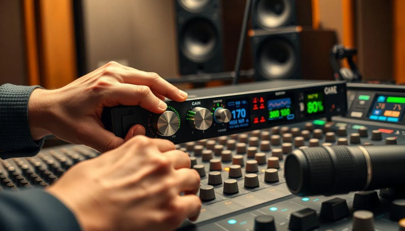 Pengaturan Gain dan Volume untuk Suara Jernih (c) Ilustrasi AI