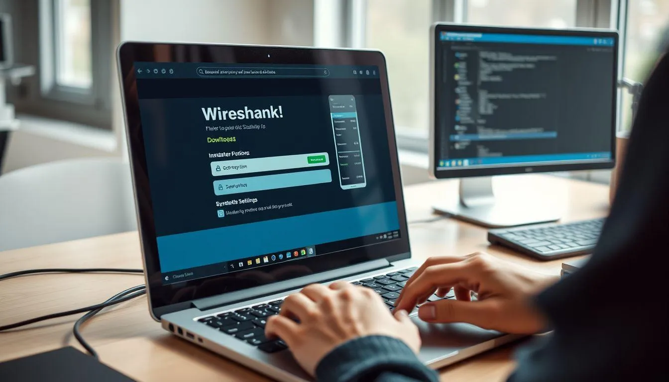 Cara Download dan Instalasi Wireshark (c) Ilustrasi AI