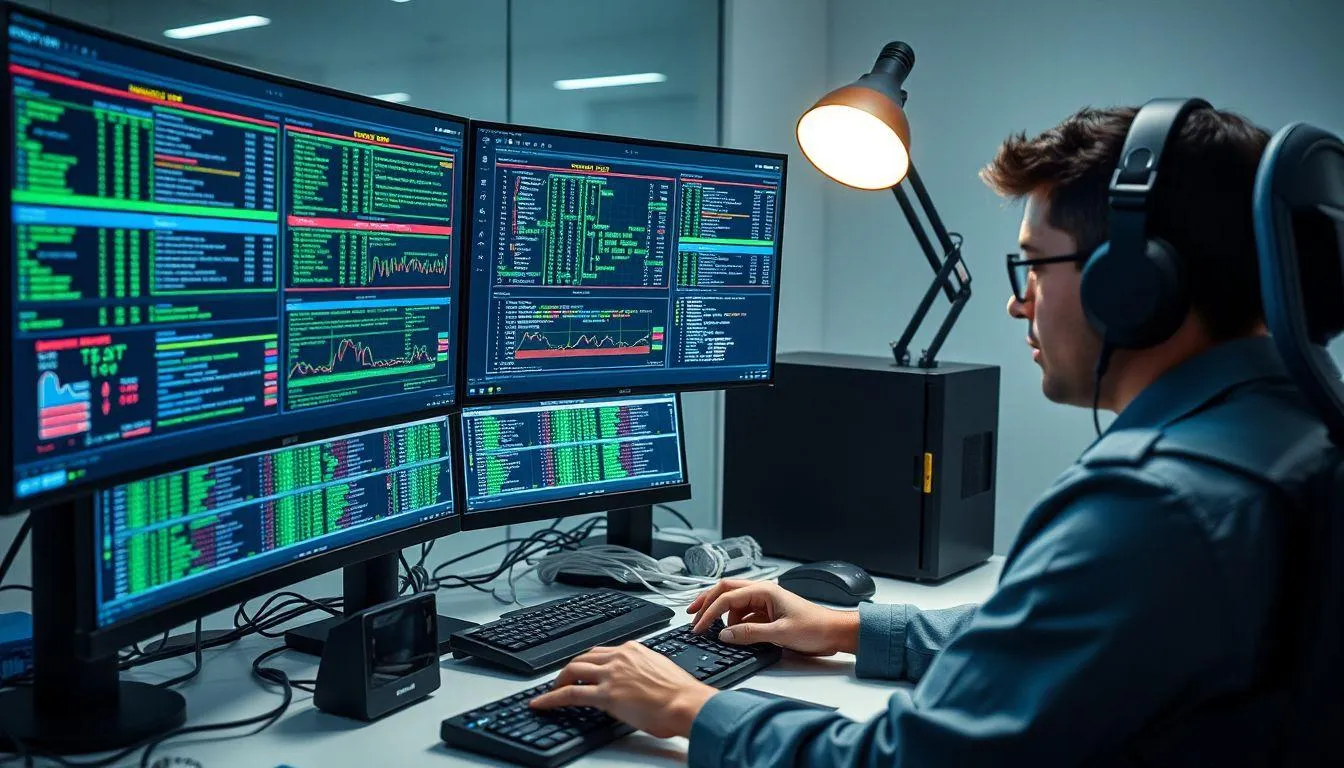 Fitur-Fitur Penting Wireshark untuk Analisis Keamanan WiFi (c) Ilustrasi AI
