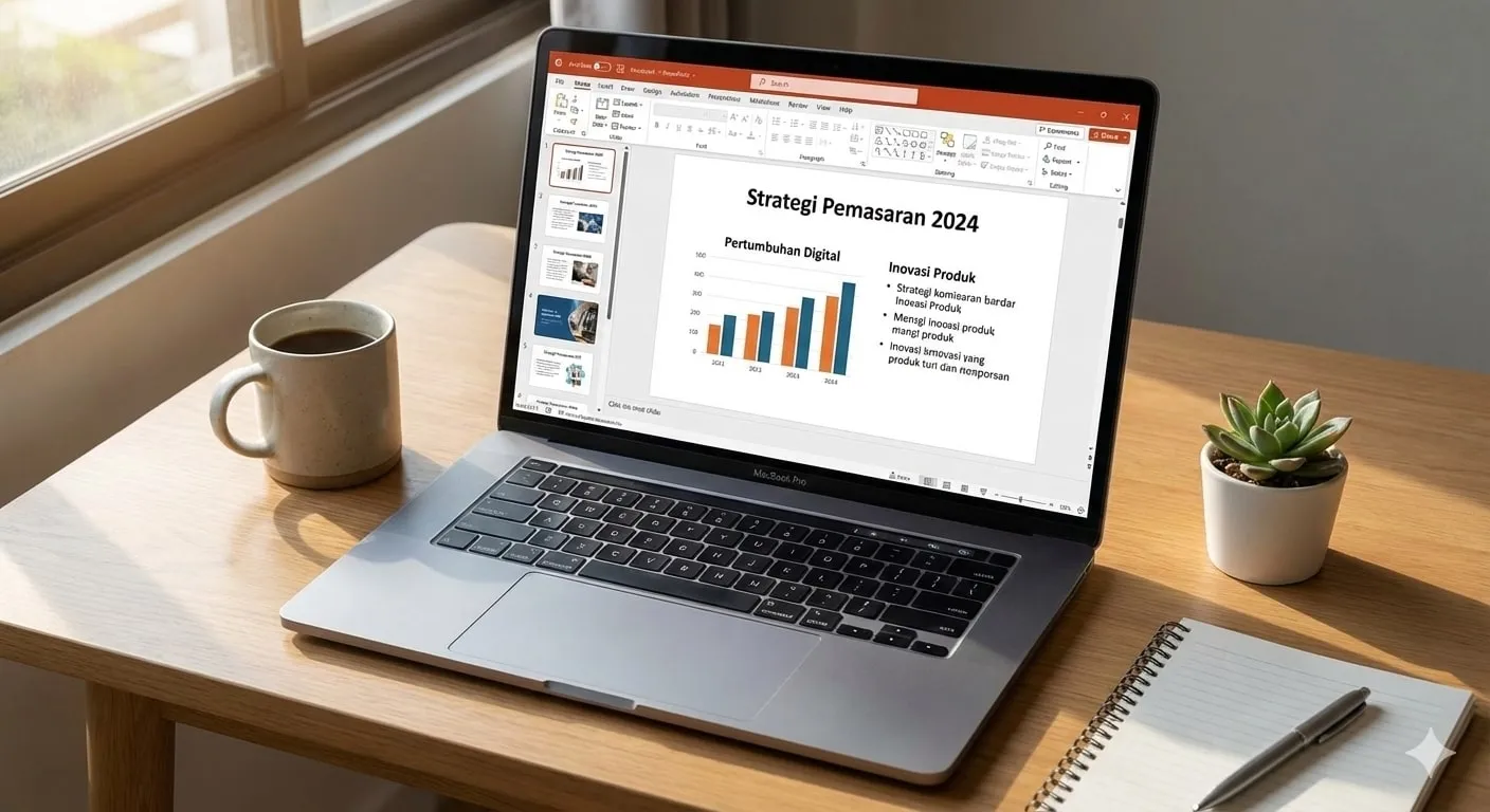 Memilih dan Menginstal Tema WordPress (c) Ilustrasi AI