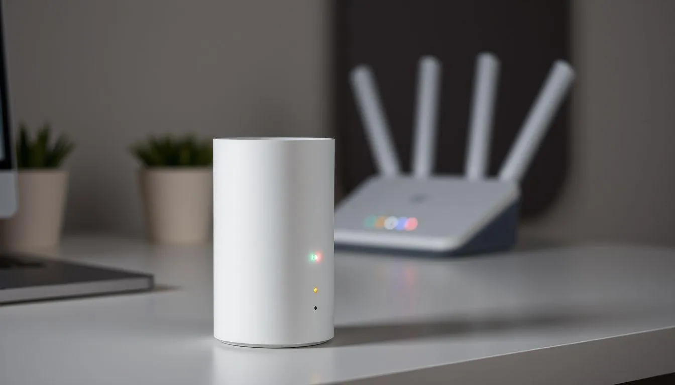 Memahami Indikator Lampu pada Xiaomi WiFi Extender Pro (c) Ilustrasi AI