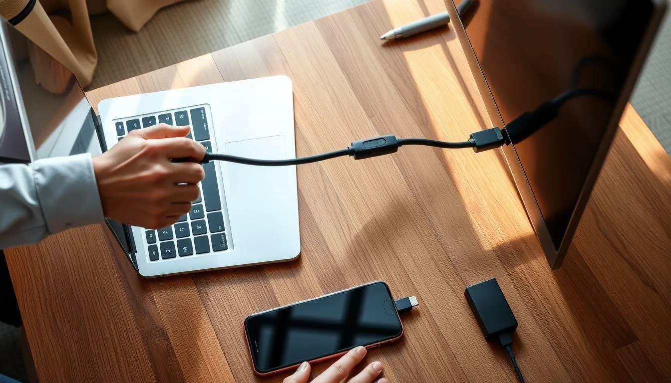 3. Cara Menggunakan YouTube di TV Menggunakan Kabel HDMI (c) Ilustrasi AI