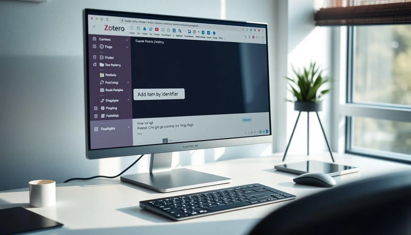 Cara Menambahkan Referensi ke Zotero (c) Ilustrasi AI