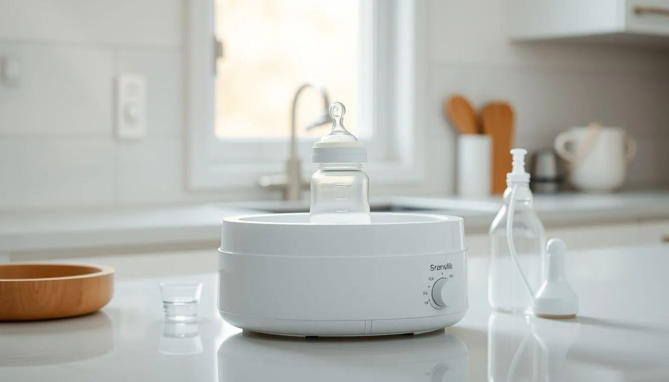 Langkah-Langkah Menghangatkan ASI dengan Bottle Warmer (c) Ilustrasi AI