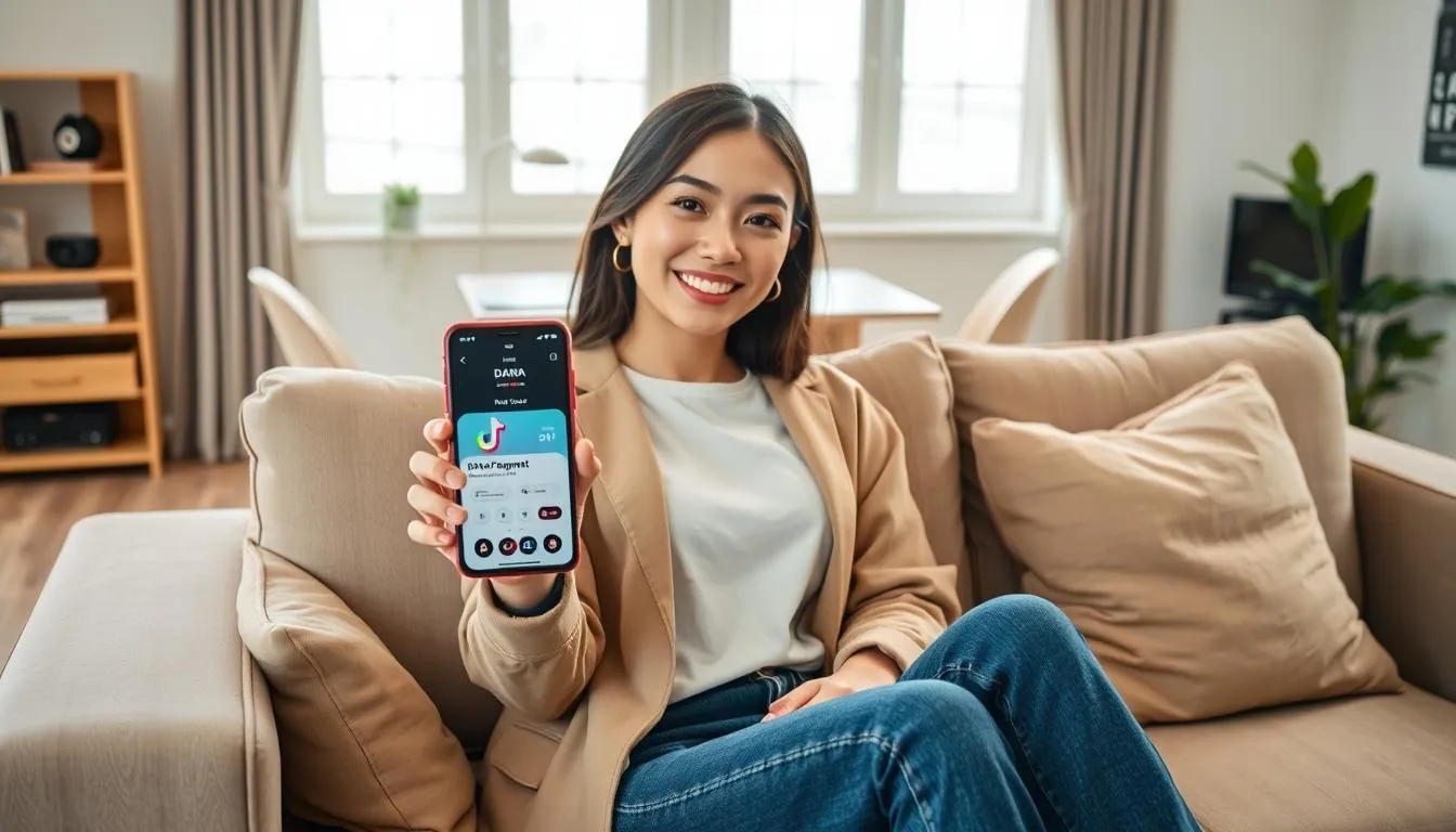 Cara Menambahkan Kembali Akun DANA ke TikTok (c) Ilustrasi AI