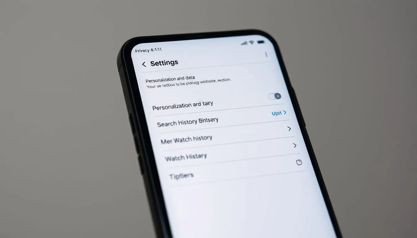 Mengelola Riwayat Pencarian dan Aktivitas (c) Ilustrasi AI