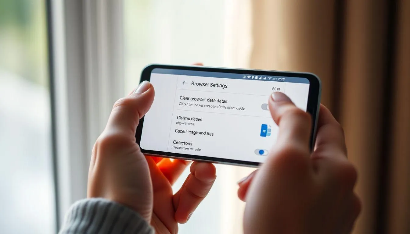 Cara Menghapus Cache Browser di Android (credit:Image by AI)