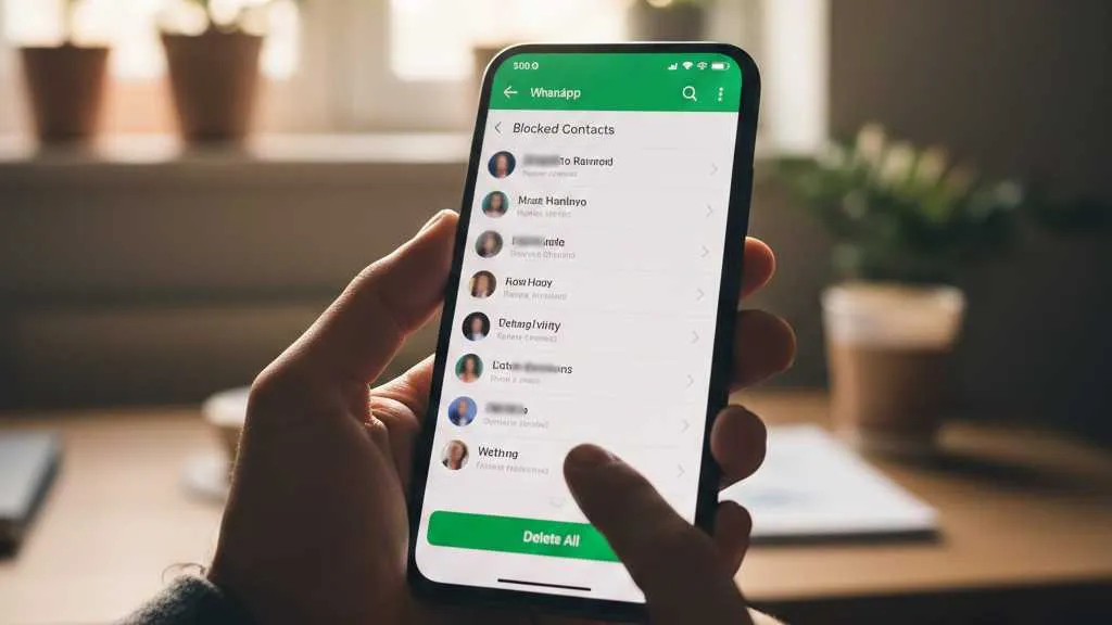Menghapus Kontak yang Sudah Diblokir (c) Ilustrasi AI