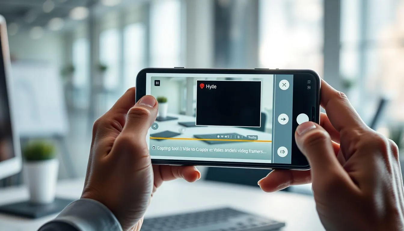 Metode Crop atau Pemotongan Video (c) Ilustrasi AI