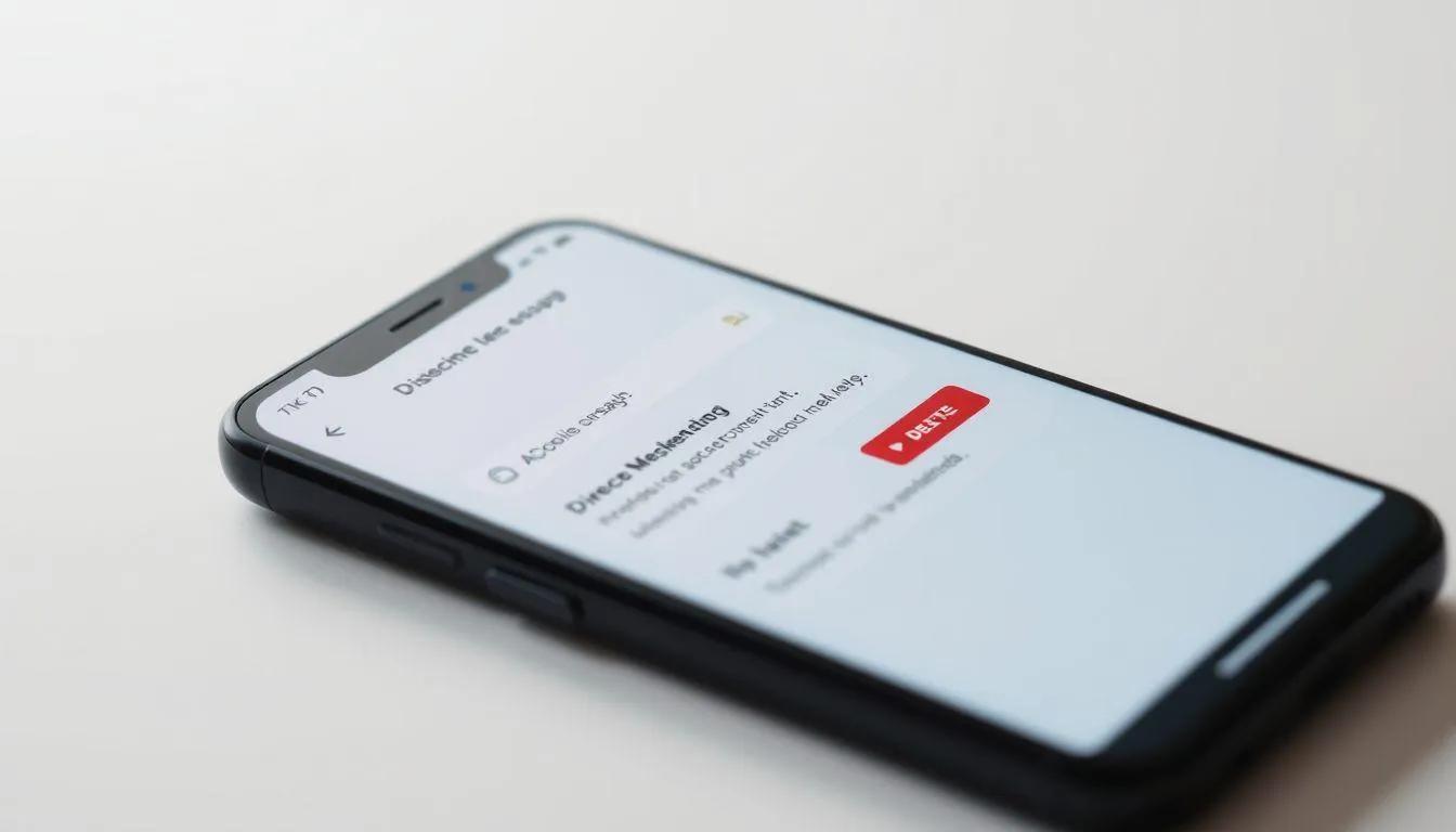 Pengertian dan Fungsi Penghapusan Pesan di TikTok (c) Ilustrasi AI