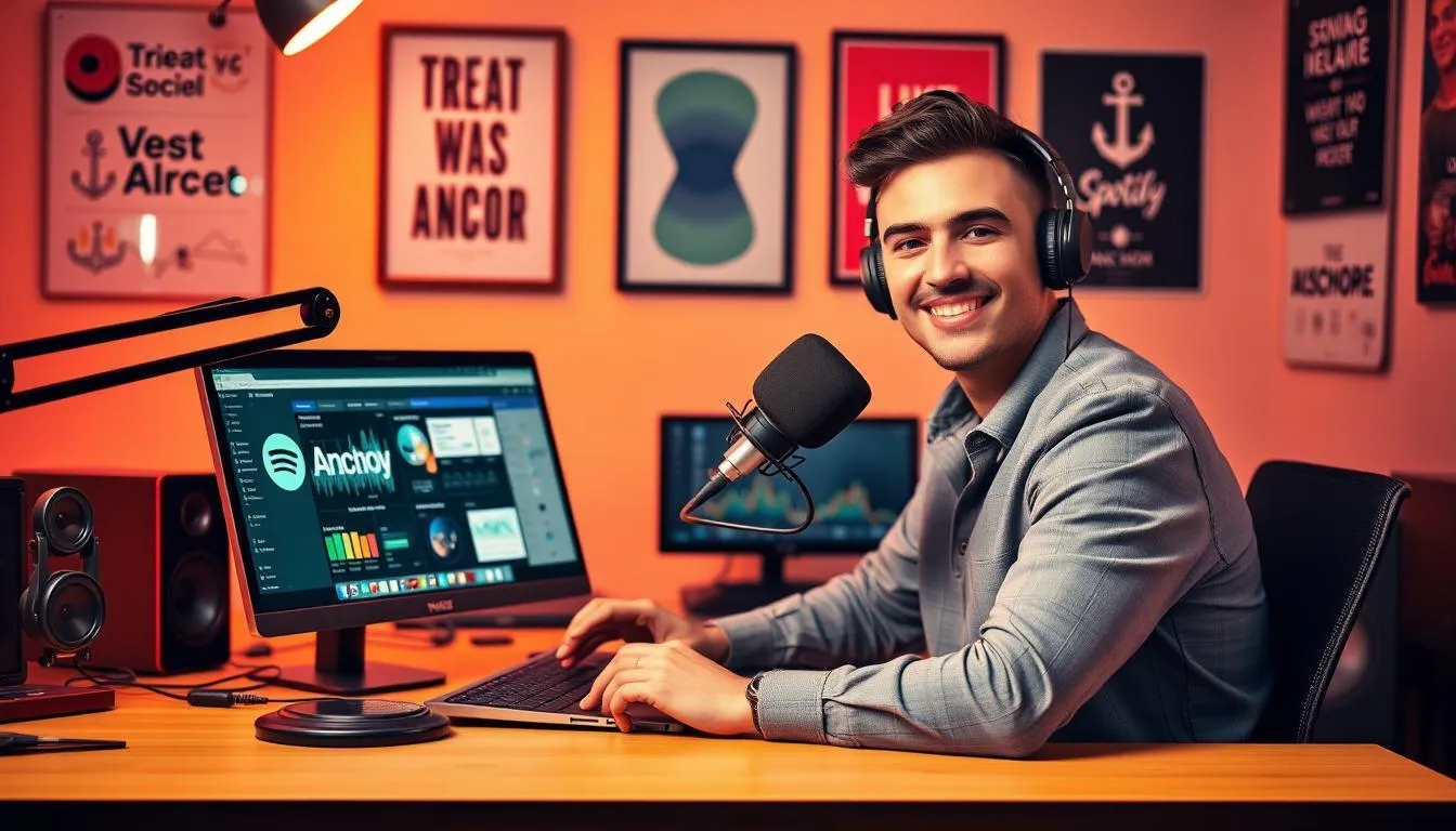 Memahami Hubungan Antara Anchor dan Spotify (c) Ilustrasi AI