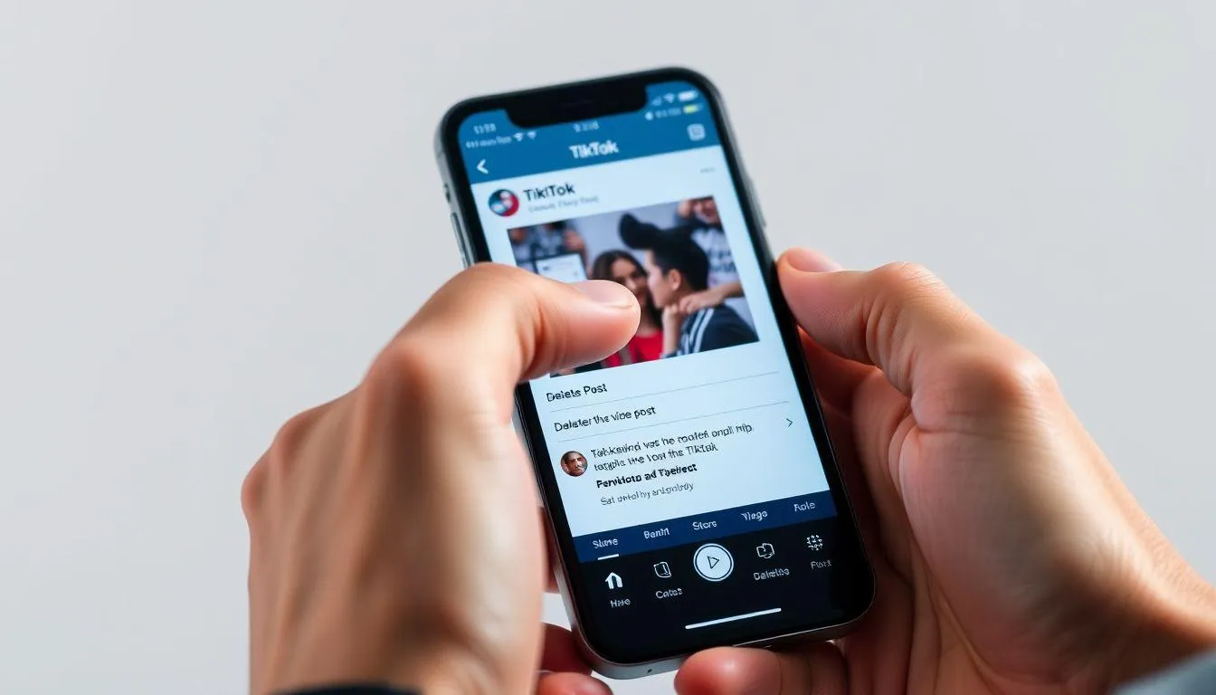 Langkah-Langkah Menghapus Video TikTok yang Sudah Diposting (c) Ilustrasi AI