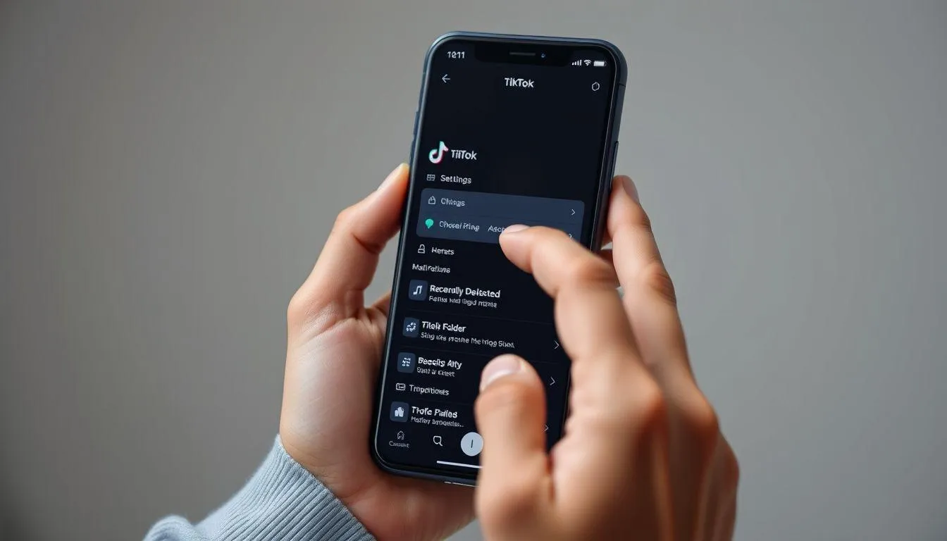 Memulihkan Postingan TikTok yang Terhapus (credit:Image by AI)
