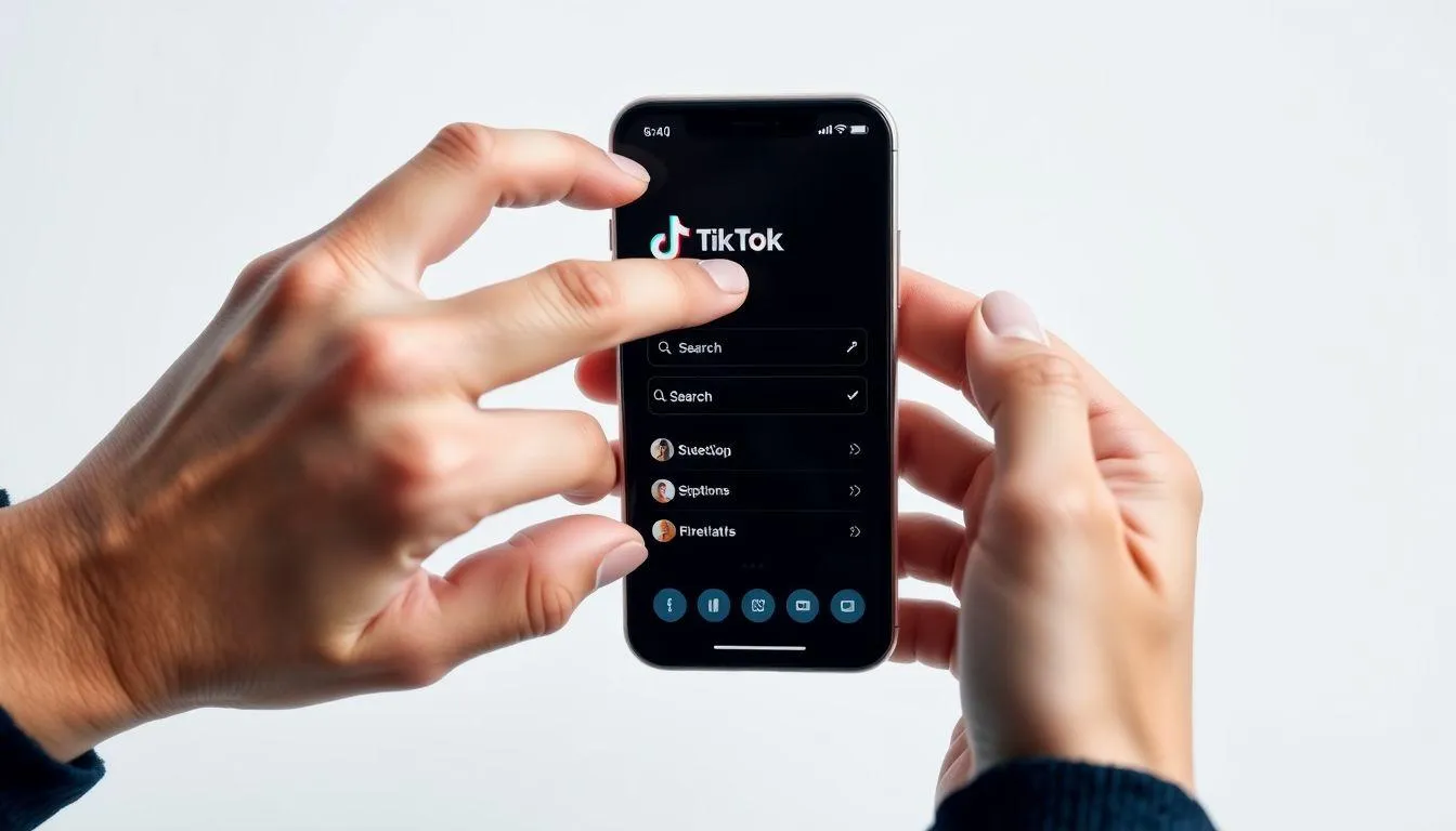 Menghapus Saran Pencarian dan Auto-Complete di TikTok (c) Ilustrasi AI
