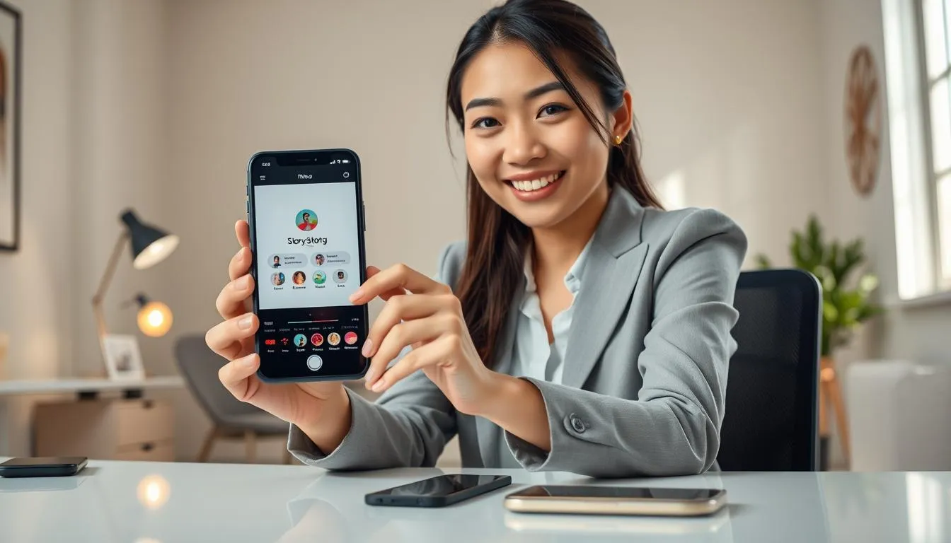 Cara Mengedit Story TikTok yang Sudah Diposting (c) Ilustrasi AI