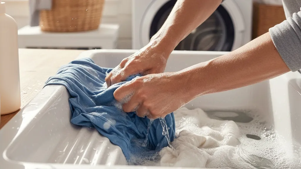 Cara Menghemat Air untuk Mencuci Pakaian (c) Ilustrasi AI