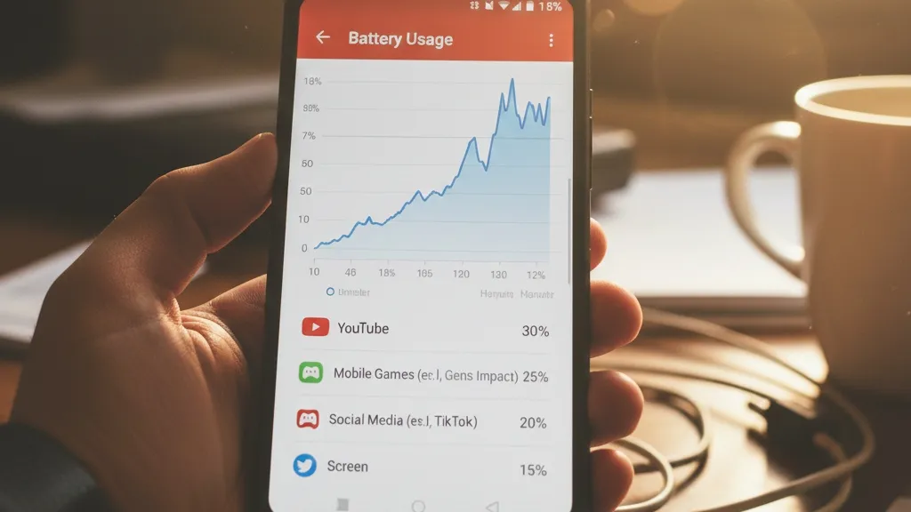 Memahami Konsumsi Baterai pada Perangkat Android (c) Ilustrasi AI
