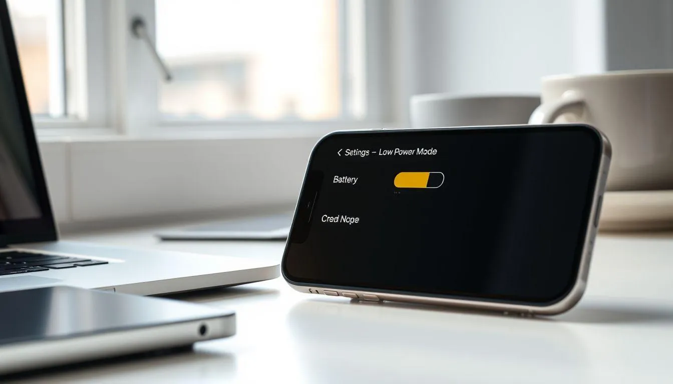 Memanfaatkan Mode Daya Rendah (c) Ilustrasi AI