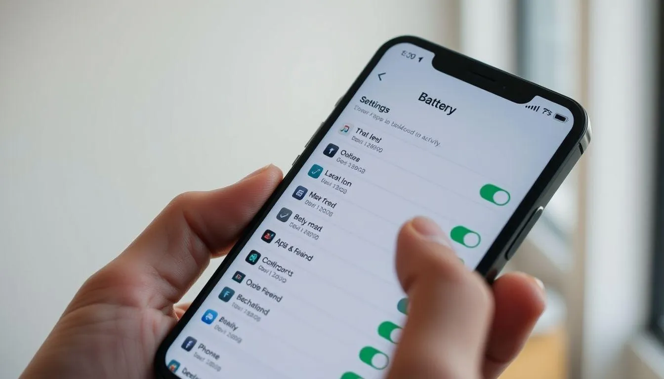 Mengelola Aplikasi dan Layanan Latar Belakang (c) Ilustrasi AI