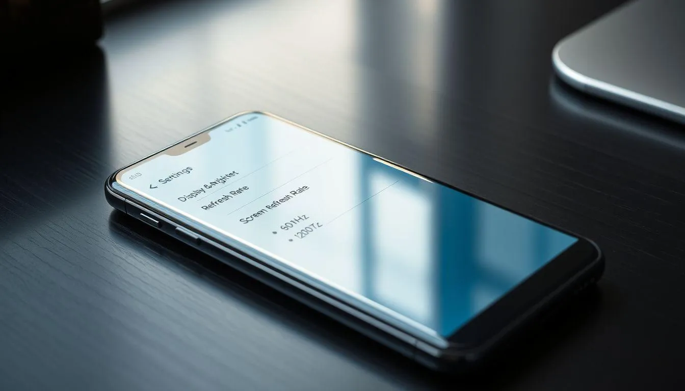 Mengatur Refresh Rate dan Fitur Tampilan Lanjutan (c) Ilustrasi AI