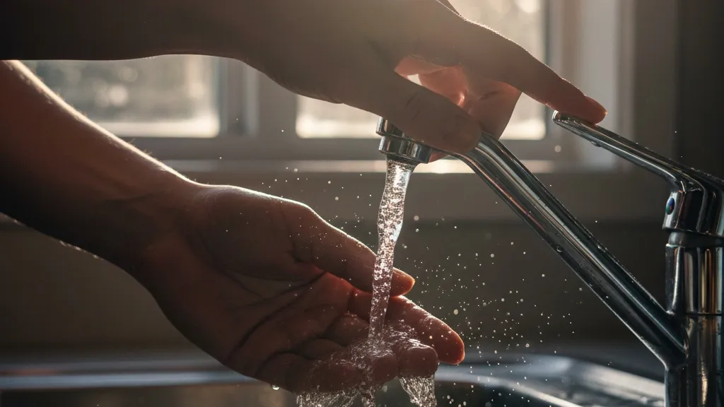 Menghemat Penggunaan Air dan Gas (c) Ilustrasi AI