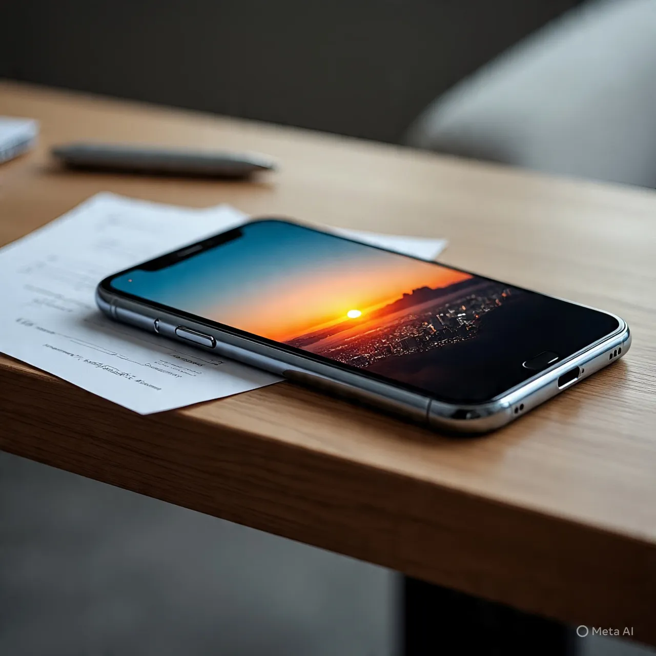 Membatasi Penggunaan Data di Latar Belakang (c) Ilustrasi AI