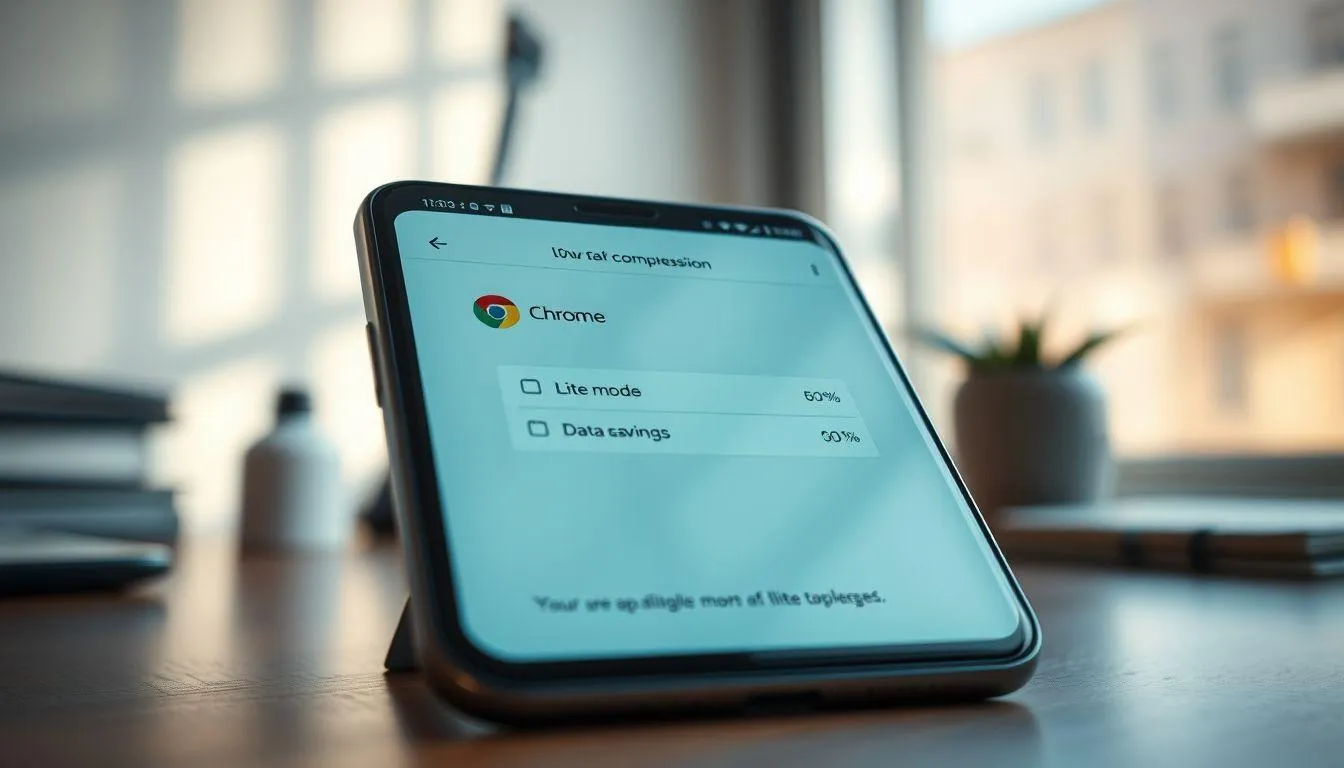 Memanfaatkan Fitur Hemat Data dan Kompresi (c) Ilustrasi AI