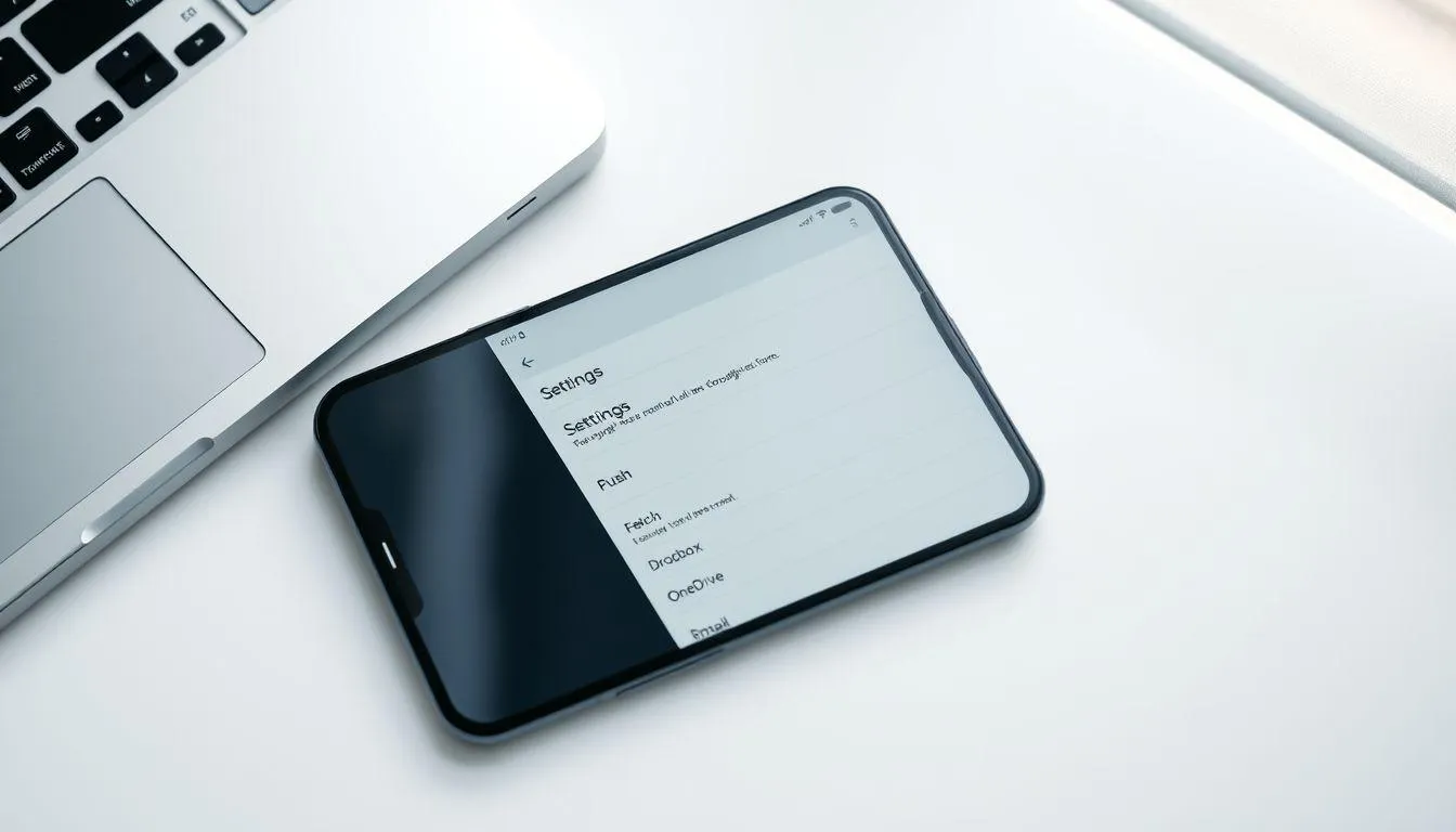 Mengatur Sinkronisasi dan Notifikasi Aplikasi (c) Ilustrasi AI