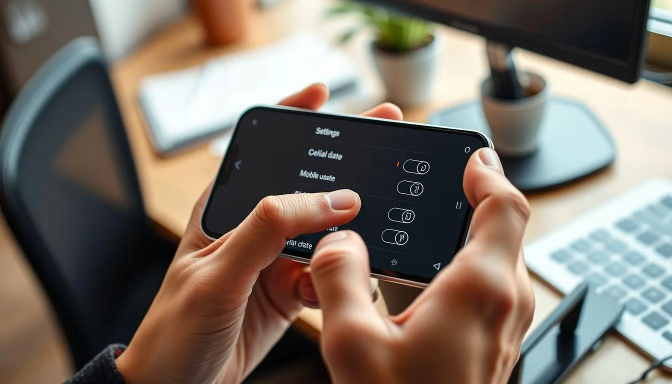 Matikan Penggunaan Data di Latar Belakang (c) Ilustrasi AI