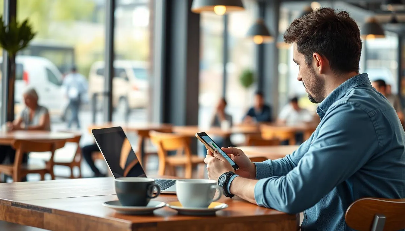 Memanfaatkan Wi-Fi dan Koneksi Alternatif (c) Ilustrasi AI