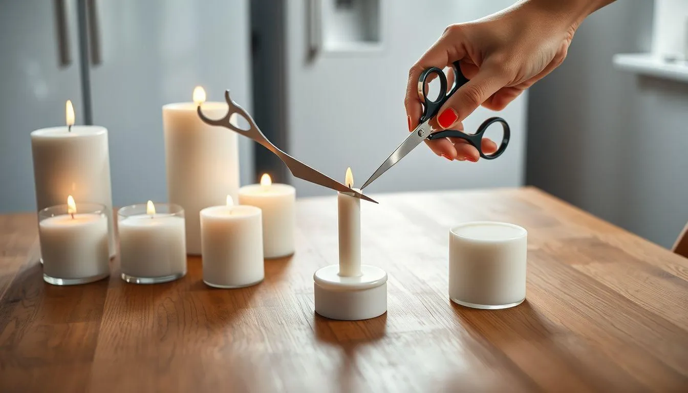 Persiapan Lilin Sebelum Digunakan (c) Ilustrasi AI