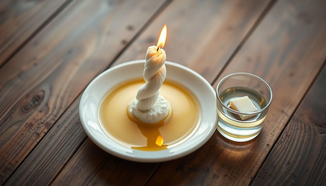 Alternatif Penggunaan Lilin yang Efisien (c) Ilustrasi AI